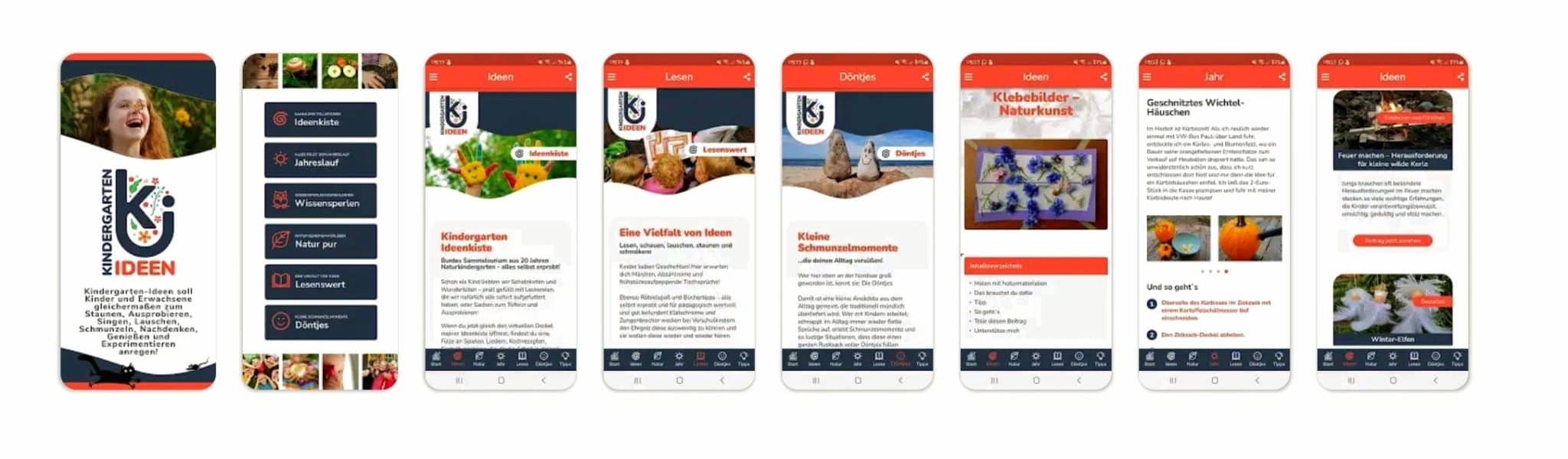 Kindergarten Ideen - Kreative & naturverbundene Ideen